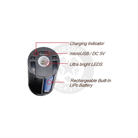 LCT Airsoft PBS-1 Silencer with Tracer Unit